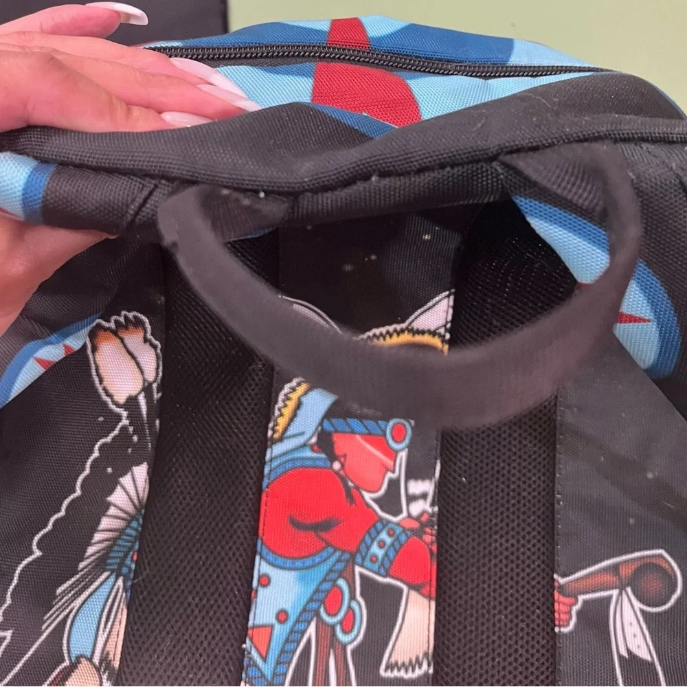 Native American male Traditional Dancer book bag - Picture 5 of 6